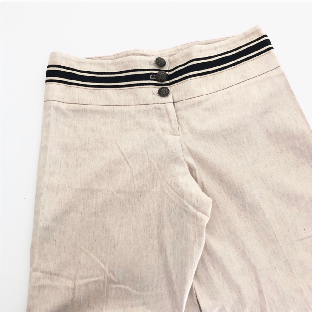 Anthropologie Jak & Rae Wide Leg Crop Pants